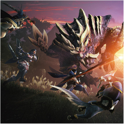 MONSTER HUNTER RISE ORIGINAL SOUNDTRACK's cover