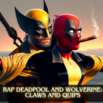 Rap Deadpool and Wolverine: Claws and Quips's cover