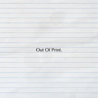 Out Of Print's cover
