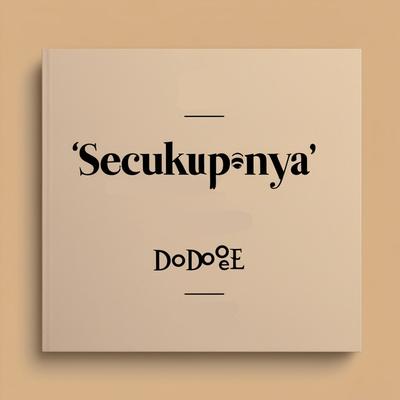 Secukupnya's cover