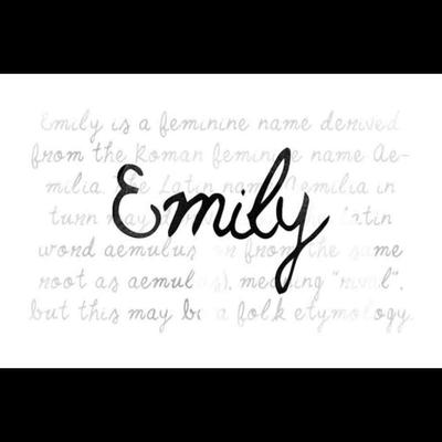 Emily's cover