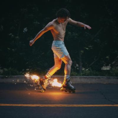 Fireworks & Rollerblades's cover
