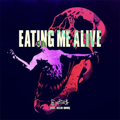 eating me alive's cover