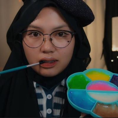 ASMR Spit Painting You With Edible Paint Part 7's cover