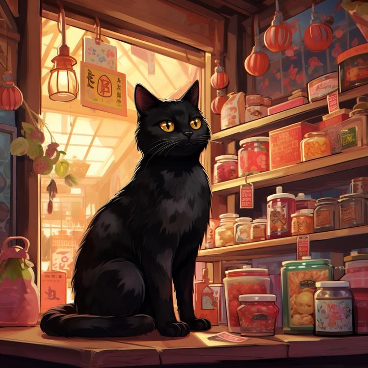 Moonlit Black Kitty's avatar image