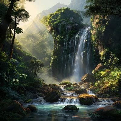 Waterfall Dreams: Binaural Therapy's cover