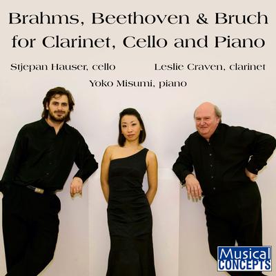 Brahms, Beethoven & Bruch for Clarinet, Cello & Piano's cover