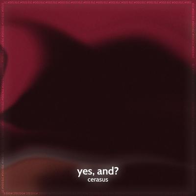 yes, and? (sped up)'s cover