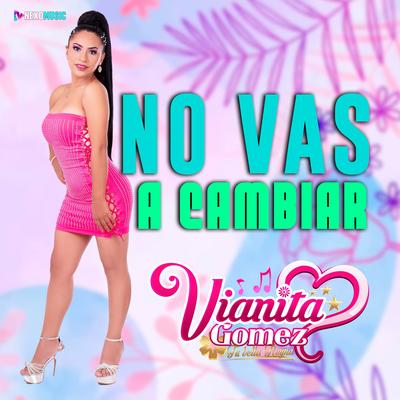 No Vas a Cambiar By Vianita Gomez's cover