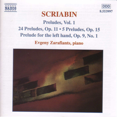 24 Preludes, Op. 11: No. 1 in C Major By Evgeny Zarafiants's cover