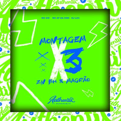 Montagem X3 Zn Bh & Magrão By DJ LZ4, Mc Gw, MC 2F DA CDD's cover