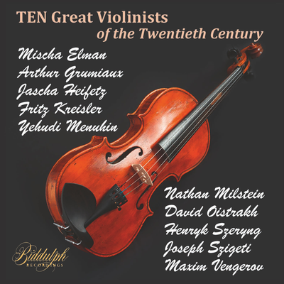 10 Great Violinists of the 20th Century's cover