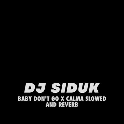 BABY DON'T GO X CALMA (SLOWED AND REVERB)'s cover