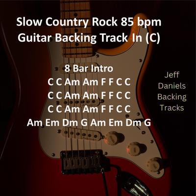 Slow Country Rock (C) Backing Track For Guitar's cover